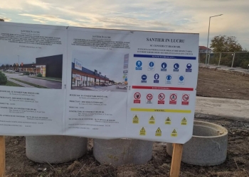 Se mai ridică o galerie comercială în Moșnița Nouă! A început construcția
