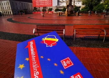 Caravana #RomâniiMerităÎnSchengen a ajuns și la Timișoara