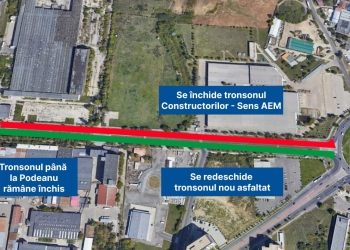 Restricții de trafic pe bulevardul Stan Vidrighin