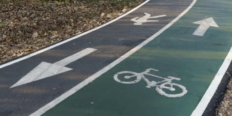 Pistă pentru biciclete în comuna Șag