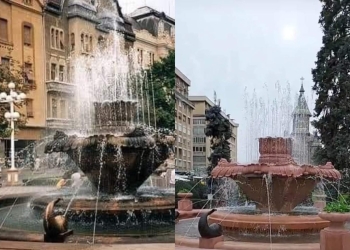 Fostul primar al Timișoarei, Nicolae Robu, a decretat: „Fântâna cu pești arată mai rău în realitate decât în poze!”