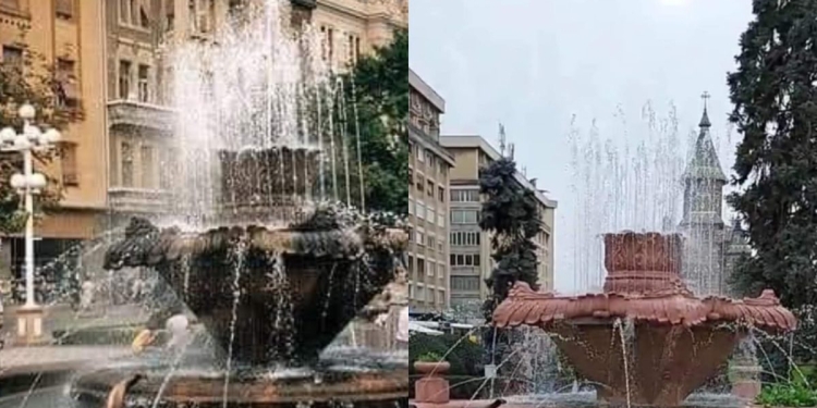 Fostul primar al Timișoarei, Nicolae Robu, a decretat: „Fântâna cu pești arată mai rău în realitate decât în poze!”