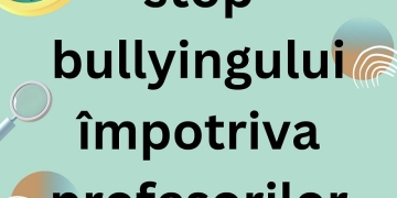 Sindicat din Timiș: Și profesorii sunt victimele bullyingului