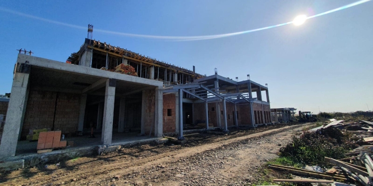 Stadiul lucrărilor la noul centru construit de CJ Timiș pentru formarea profesională