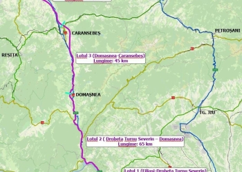 Trei sectoare ale viitorului drum de mare viteză Filiași – Lugoj au câștigător desemnat pentru proiectare