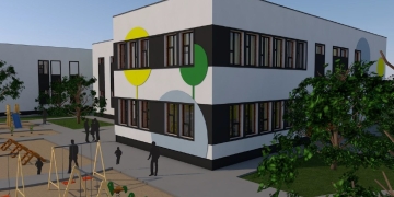 Grădiniță și loc de joacă noi la Lugoj, cu bani europeni