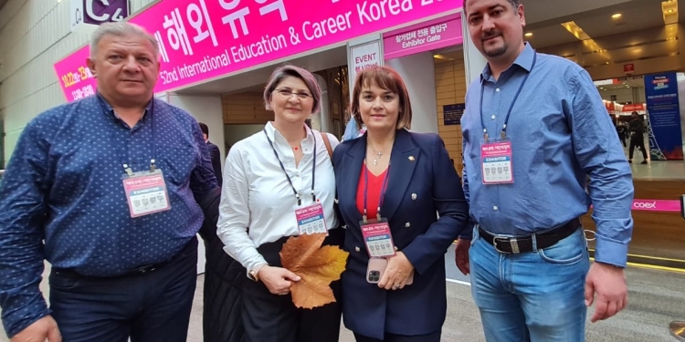 Universitatea „Aurel Vlaicu” din Arad, în oferta Târgului Educației din Seul