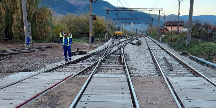 Reparații de peste patru milioane de euro la căile ferate din vestul țării