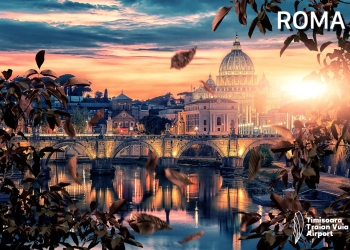 Ai vizitat Roma? Poți zbura cu avionul din Timișoara spre capitala Italiei