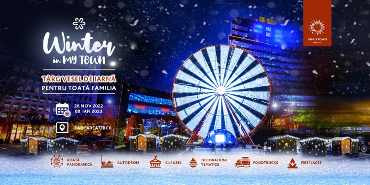 Se deschide târgul de Crăciun de la Iulius Town Timișoara. Surprizele pregătite