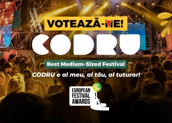 CODRU, nominalizat la European Festival Awards