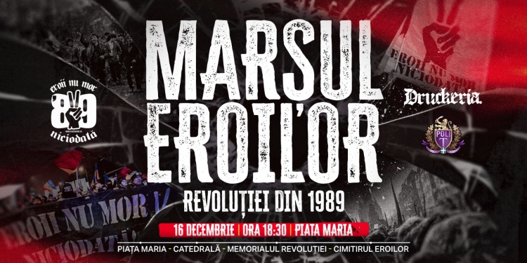 Marșul Eroilor, la 33 de ani de la Revoluție