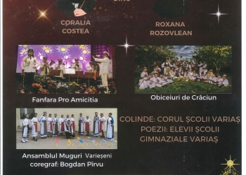 Sărbătorile, așa cum le știm. Concert excepțional de colinde, la Variaș