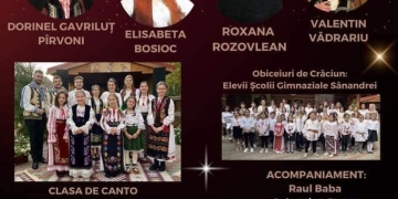Colindele răsună la Sânandrei