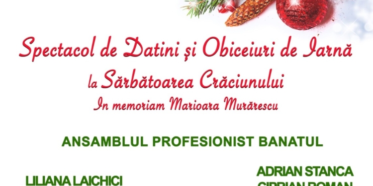 Ansamblul Profesionist Banatul deschide larg poarta sărbătorilor, la Buziaș