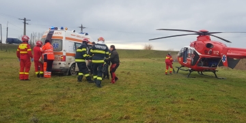 Accident cumplit în ajunul Crăciunului, pe un drum din Timiș: un bărbat a murit