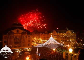 Concert Cargo și foc de artificii în centrul Timișoarei, de Revelion