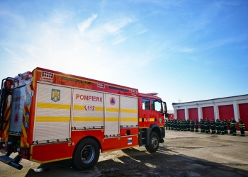 O nouă autospecială de intervenție folosită de salvatorii din Lugoj FOTO