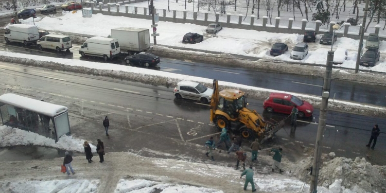 Pregătiri pentru deszăpezire la Timișoara