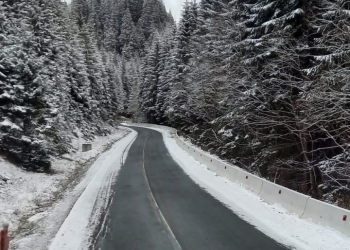 Ninge ca-n povești în unele zone din vestul țării! Unde au intervenit drumarii