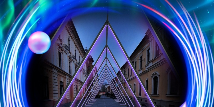 Spectacol unic de lumini în centrul Timișoarei, timp de cinci zile