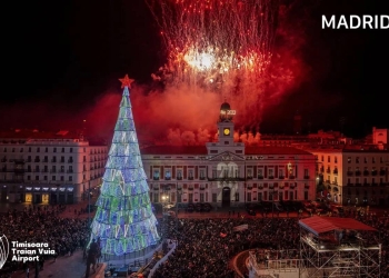 Petrece noaptea dintre ani la Madrid! Ai zbor direct din Timișoara