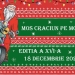 Motocicliști îmbrăcați în Moș Crăciun, în paradă nocturnă prin Timișoara