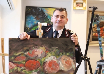 Andrei Moga, pictorul pompier din Timiș, premiu important