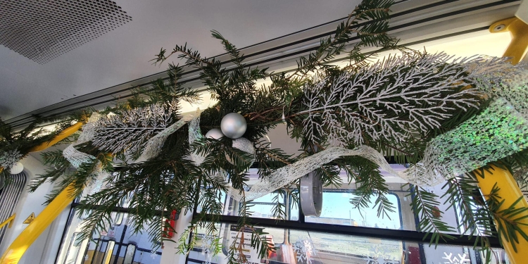 Se pune în mișcare „Tramvaiul lui Moș Crăciun”, la Timișoara