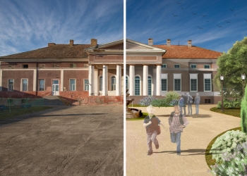 Au început lucrările de reabilitare la Conacul Mocioni din Foeni