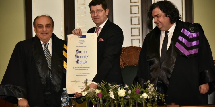 Șeful Continental România, DHC la Universitatea Politehnica Timișoara