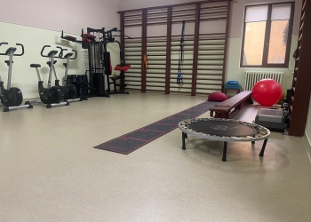 Sală de kinetoterapie modernă pentru sportivii care vin la Spitalul Județean Timișoara pentru recuperare