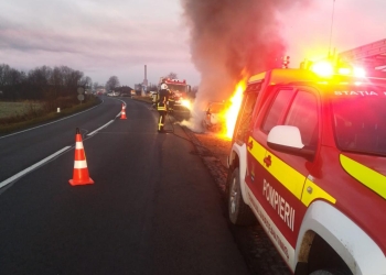 Început de an cu intervenții pentru pompierii din Timiș