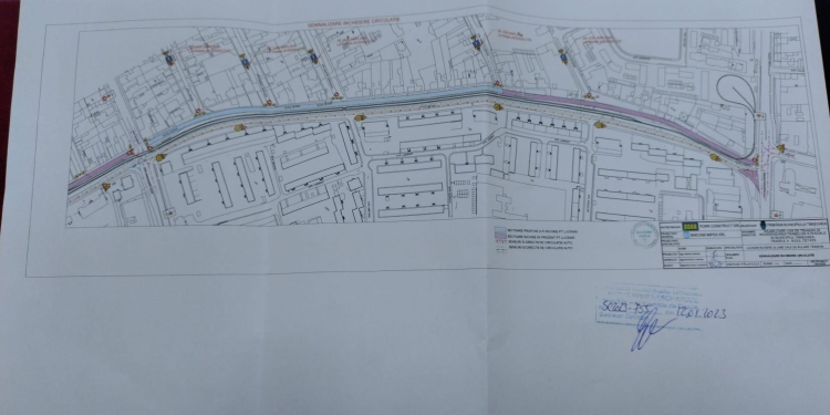 Atenție, șoferi! 3 luni nu se mai trece pe o bucată de drum din Bulevardul Cetății din Timișoara