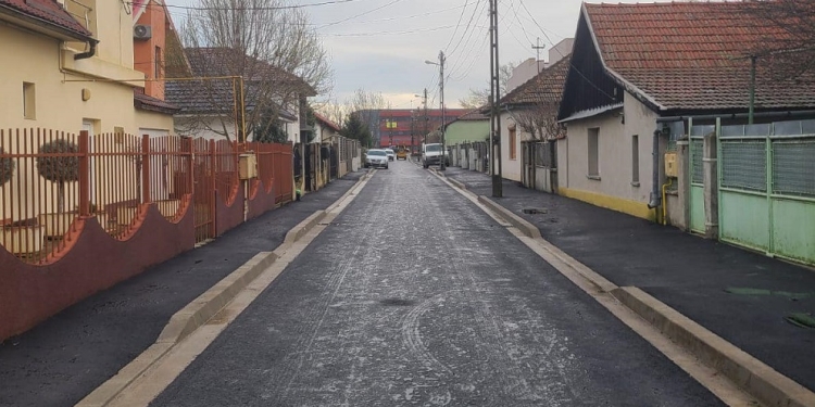 „Victorie” marca Primăria Timișoara: o stradă a văzut asfaltul pentru prima dată