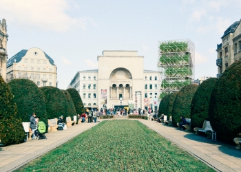 Un turn cu plante, punct de belvedere în centrul Timișoarei, în deschiderea anului Capitalei Europene a Culturii FOTO