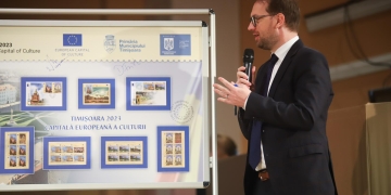 Inedit! Emisiune de mărci poștale dedicată Timișoarei – Capitală Europeană a Culturii 2023