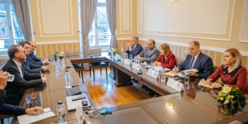 Noul ambasador SUA în România, în vizită la Timișoara