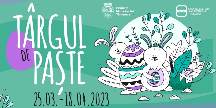 Au început înscrierile pentru comercianții care vor să participe la Târgul de Paște!