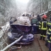 Accident dramatic la Reșița. Copil mort, după ce un copac a cazut pe mașina în care se afla