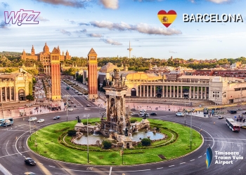 City break romantic la Barcelona, cu zbor direct din Timișoara