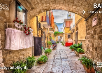 Din Timișoara în sudul Italiei! Când se reia zborul direct către Bari