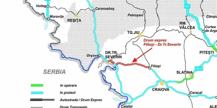 Proiectul privind viitorul drum de mare viteză Filiași – Lugoj avansează
