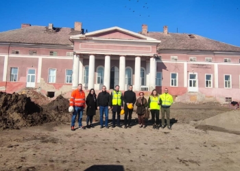 Lucrările de reabilitare a conacului Mocioni, în grafic