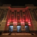 Palatul Administrativ din Timișoara, iluminat în roșu