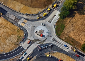 CJ Timiș amenajează un nou sens giratoriu, la Sânandrei