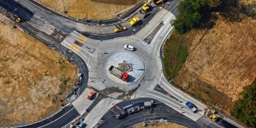 CJ Timiș amenajează un nou sens giratoriu, la Sânandrei