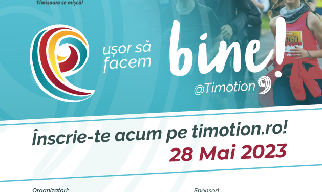 Au început înscrierile pentru Timotion!