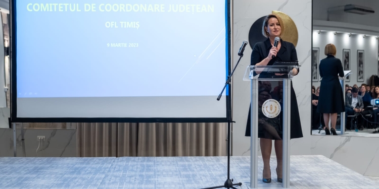 Sorina Ciurlea, la conducerea Femeilor Liberale Timiș și în următorii patru ani