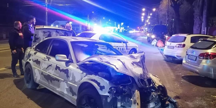 Trei copile rănite. Accident grav pe Calea Șagului, provocat de un bărbat de 21 de ani